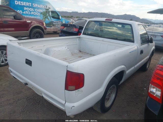 1997 Chevrolet S-10 Fleetside მანქანა იყიდება აუქციონზე, vin: 1GCCS1446VK185922, აუქციონის ნომერი: 46322699