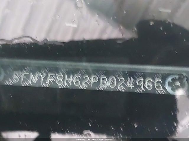 46322737 :رقم المزاد ، 5FNYF8H62PB024966 vin ، 2023 Honda Passport Awd Trailsport مزاد بيع