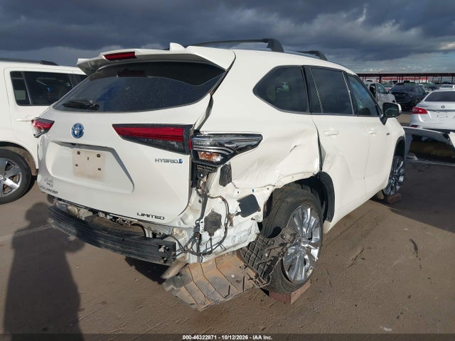 Aukcja sprzedaży 2020 Toyota Highlander Hybrid Limited, vin: 5TDYARAH1LS003225, numer aukcji: 46322871