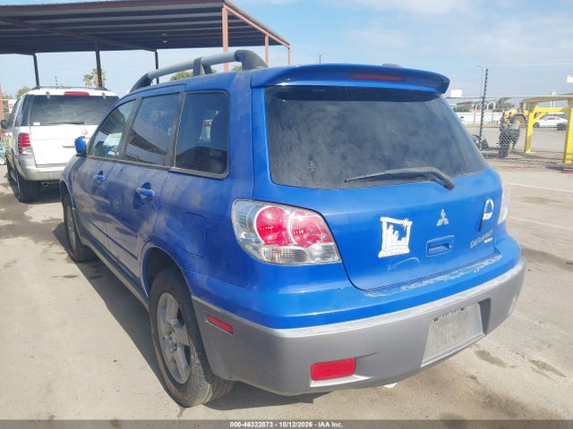 46322873 :رقم المزاد ، JA4LZ41G43U034293 vin ، 2003 Mitsubishi Outlander Xls مزاد بيع