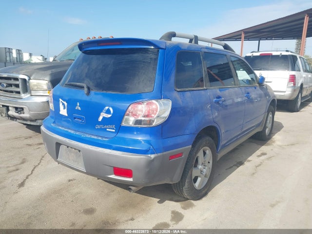 46322873 :رقم المزاد ، JA4LZ41G43U034293 vin ، 2003 Mitsubishi Outlander Xls مزاد بيع