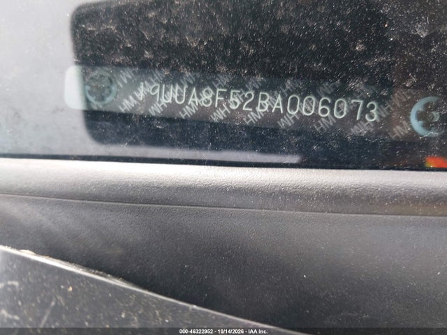 46322952 :رقم المزاد ، 19UUA8F52BA006073 vin ، 2011 Acura Tl 3.5 مزاد بيع