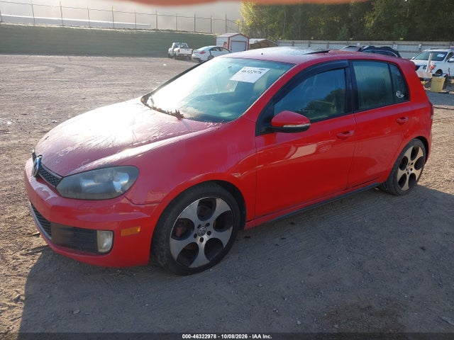 2010 Volkswagen Gti 4-door მანქანა იყიდება აუქციონზე, vin: WVWHV7AJ5AW176092, აუქციონის ნომერი: 46322978