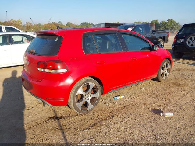 2010 Volkswagen Gti 4-door მანქანა იყიდება აუქციონზე, vin: WVWHV7AJ5AW176092, აუქციონის ნომერი: 46322978