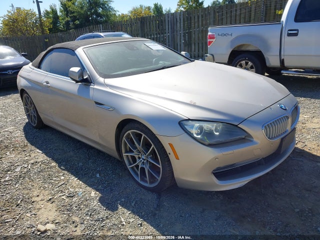 2012 Bmw 650i მანქანა იყიდება აუქციონზე, vin: WBALZ3C50CDL70323, აუქციონის ნომერი: 46323069