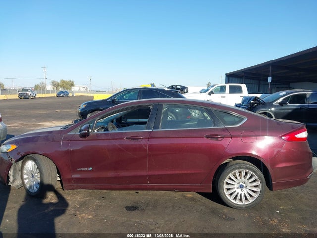 46323198 :رقم المزاد ، 3FA6P0LU1DR311923 vin ، 2013 Ford Fusion Hybrid Se مزاد بيع