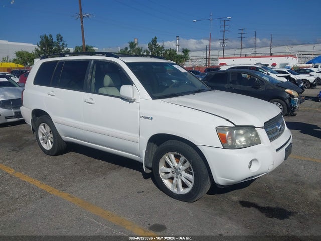 Aukcja sprzedaży 2007 Toyota Highlander Hybrid V6, vin: JTEGW21AX70022187, numer aukcji: 46323396