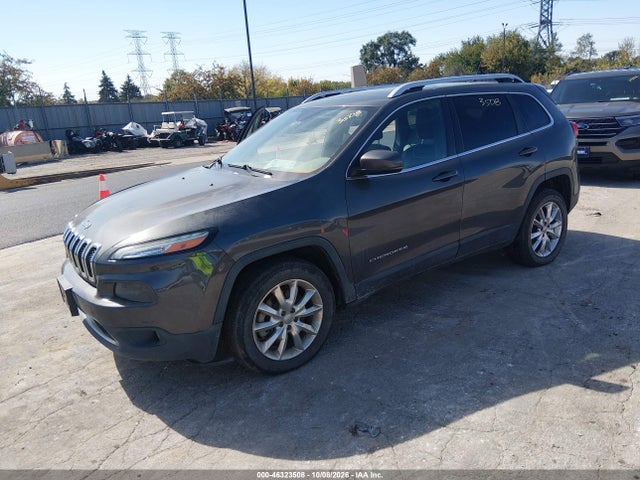 2015 Jeep Cherokee Limited მანქანა იყიდება აუქციონზე, vin: 1C4PJMDS4FW757164, აუქციონის ნომერი: 46323508