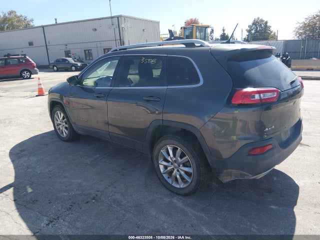 2015 Jeep Cherokee Limited მანქანა იყიდება აუქციონზე, vin: 1C4PJMDS4FW757164, აუქციონის ნომერი: 46323508