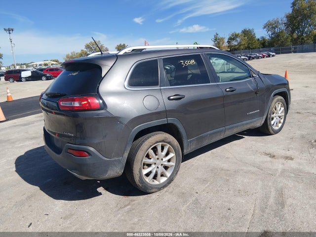 2015 Jeep Cherokee Limited მანქანა იყიდება აუქციონზე, vin: 1C4PJMDS4FW757164, აუქციონის ნომერი: 46323508
