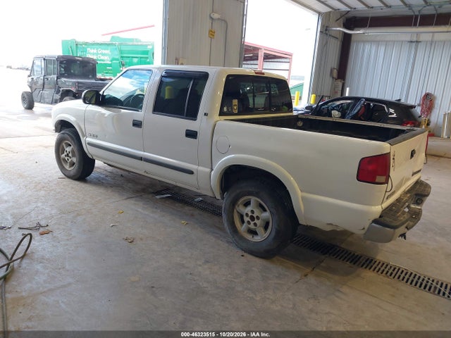 Aukcja sprzedaży 2002 Chevrolet S-10 Ls, vin: 1GCDT13W52K127154, numer aukcji: 46323515