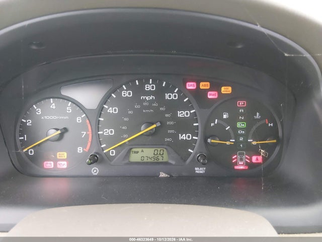 2000 Honda Accord 3.0 Ex მანქანა იყიდება აუქციონზე, vin: 1HGCG1652YA097002, აუქციონის ნომერი: 46323649