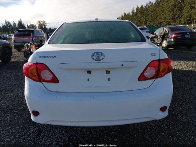 2009 Toyota Corolla Le მანქანა იყიდება აუქციონზე, vin: 1NXBU40E49Z072479, აუქციონის ნომერი: 46323681