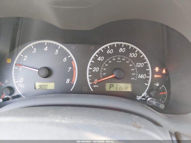 2009 Toyota Corolla Le მანქანა იყიდება აუქციონზე, vin: 1NXBU40E49Z072479, აუქციონის ნომერი: 46323681