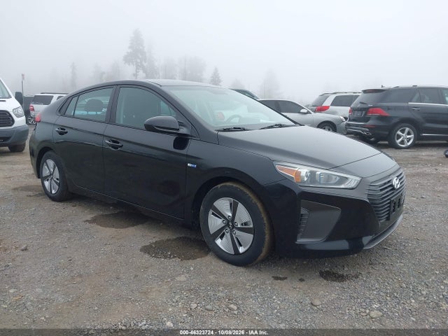2018 Hyundai Ioniq Hybrid Blue მანქანა იყიდება აუქციონზე, vin: KMHC65LC9JU075767, აუქციონის ნომერი: 46323724