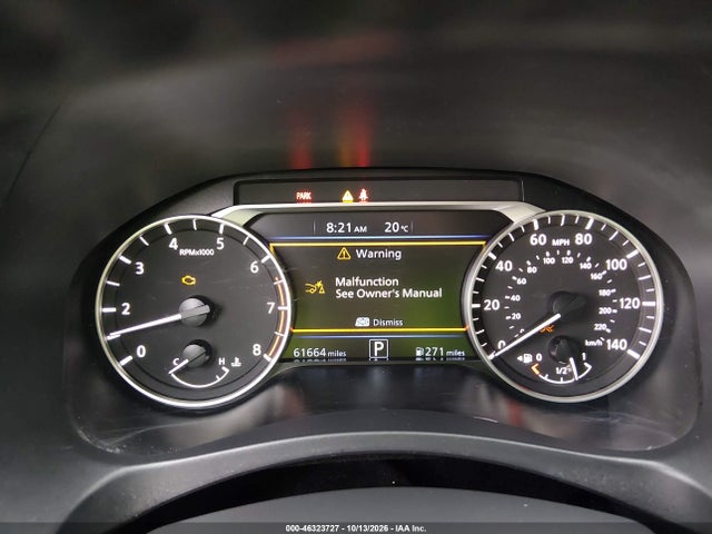 1N4BL4DVXNN343704 Nissan Altima Sv Fwd