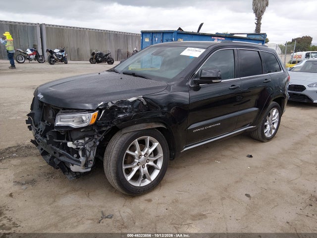 2015 Jeep Grand Cherokee Summit მანქანა იყიდება აუქციონზე, vin: 1C4RJEJM5FC741061, აუქციონის ნომერი: 46323856