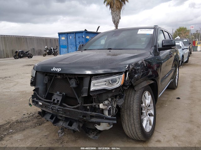 2015 Jeep Grand Cherokee Summit მანქანა იყიდება აუქციონზე, vin: 1C4RJEJM5FC741061, აუქციონის ნომერი: 46323856