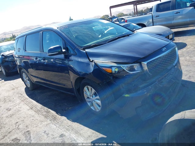 2016 Kia Sedona Lx მანქანა იყიდება აუქციონზე, vin: KNDMB5C11G6151515, აუქციონის ნომერი: 46323874