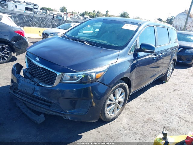 Продажа на аукционе авто 2016 Kia Sedona Lx, vin: KNDMB5C11G6151515, номер лота: 46323874