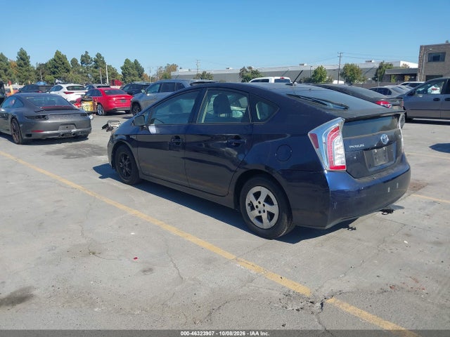 46323907 :رقم المزاد ، JTDKN3DU6D0348576 vin ، 2013 Toyota Prius Three مزاد بيع