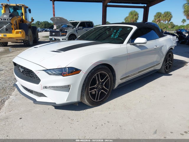 2021 Ford Mustang Ecoboost Premium მანქანა იყიდება აუქციონზე, vin: 1FATP8UH7M5108444, აუქციონის ნომერი: 46323918