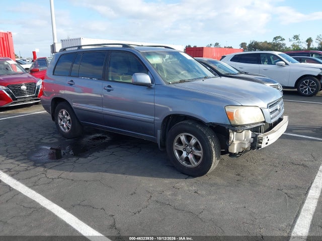 Aukcja sprzedaży 2005 Toyota Highlander V6, vin: JTEDP21AX50063979, numer aukcji: 46323930