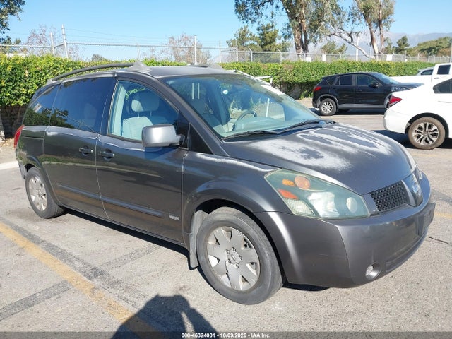 Aukcja sprzedaży 2006 Nissan Quest 3.5 S, vin: 5N1BV28U46N127385, numer aukcji: 46324001