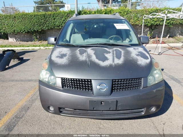 46324001 :رقم المزاد ، 5N1BV28U46N127385 vin ، 2006 Nissan Quest 3.5 S مزاد بيع