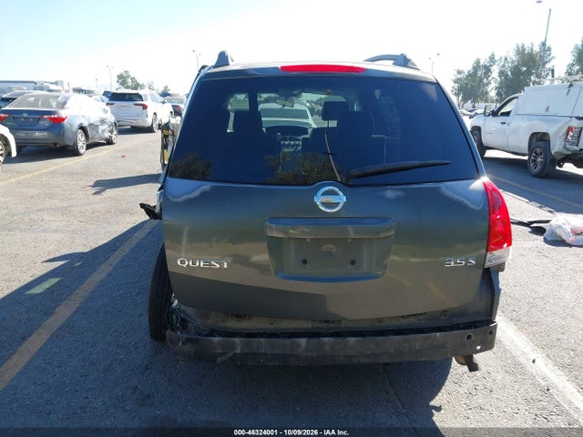 46324001 :رقم المزاد ، 5N1BV28U46N127385 vin ، 2006 Nissan Quest 3.5 S مزاد بيع