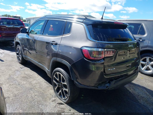 Продажа на аукционе авто 2019 Jeep Compass Limited 4x4, vin: 3C4NJDCB5KT648334, номер лота: 46324011