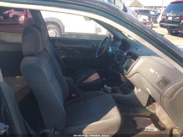 1999 Honda Civic Dx მანქანა იყიდება აუქციონზე, vin: 1HGEJ612XXL054888, აუქციონის ნომერი: 46324029