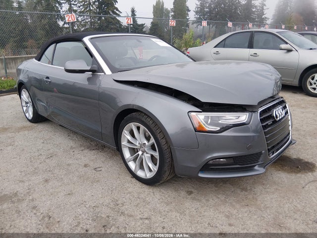 2013 Audi A5 2.0t Premium მანქანა იყიდება აუქციონზე, vin: WAULFAFH5DN005635, აუქციონის ნომერი: 46324041