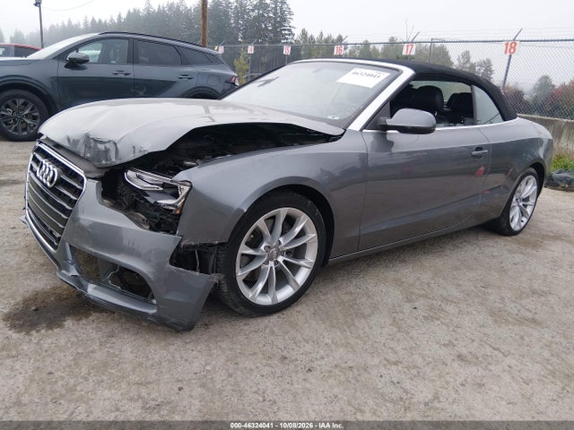 2013 Audi A5 2.0t Premium მანქანა იყიდება აუქციონზე, vin: WAULFAFH5DN005635, აუქციონის ნომერი: 46324041