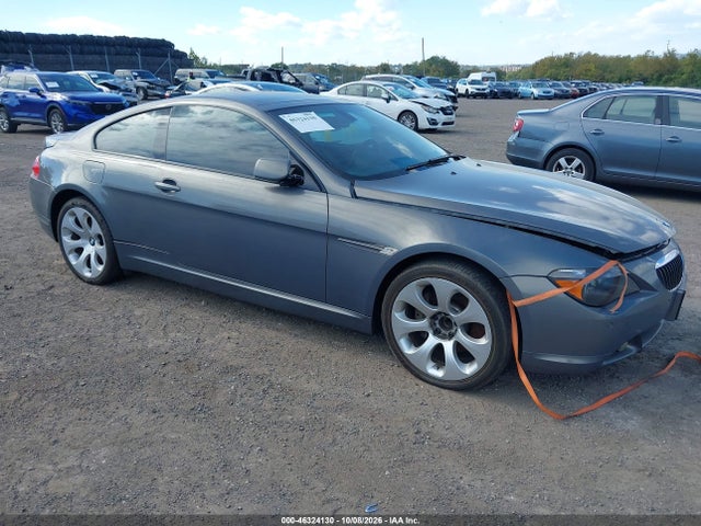 2007 Bmw 650i მანქანა იყიდება აუქციონზე, vin: WBAEH135X7CR52540, აუქციონის ნომერი: 46324130