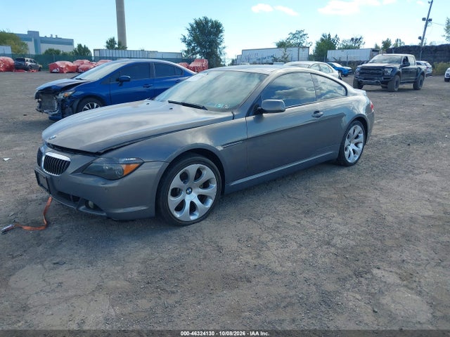 2007 Bmw 650i მანქანა იყიდება აუქციონზე, vin: WBAEH135X7CR52540, აუქციონის ნომერი: 46324130
