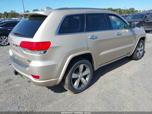 Продаж на аукціоні авто 2014 Jeep Grand Cherokee Overland, vin: 1C4RJFCG5EC255250, номер лоту: 46324310