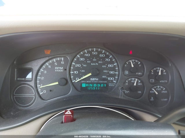 46324338 :رقم المزاد ، 1GKEC13T91J121909 vin ، 2001 Gmc Yukon Slt مزاد بيع