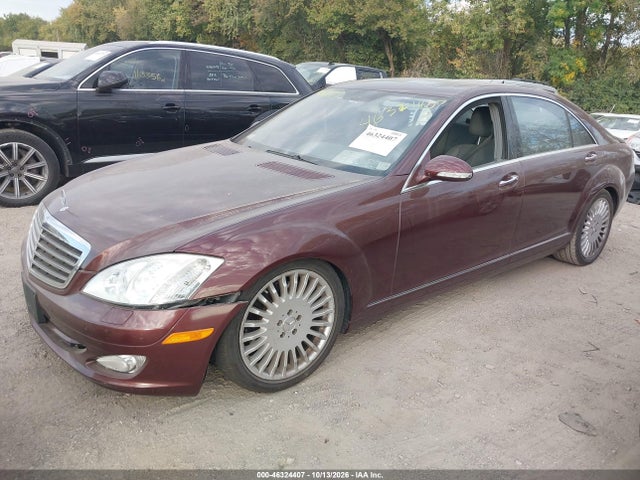 2007 Mercedes-benz S 550 4matic მანქანა იყიდება აუქციონზე, vin: WDDNG86X37A138291, აუქციონის ნომერი: 46324407