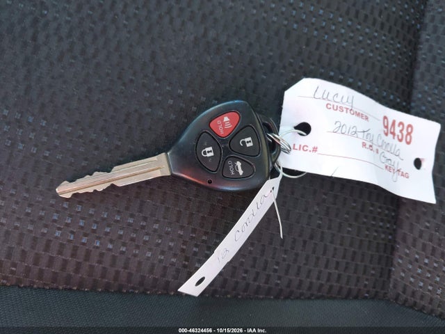 46324456 :رقم المزاد ، 2T1BU4EE2CC811060 vin ، 2012 Toyota Corolla S مزاد بيع