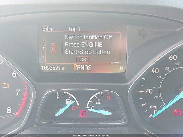 46324543 :رقم المزاد ، 1FMCU9JD2HUD38832 vin ، 2017 Ford Escape Titanium مزاد بيع