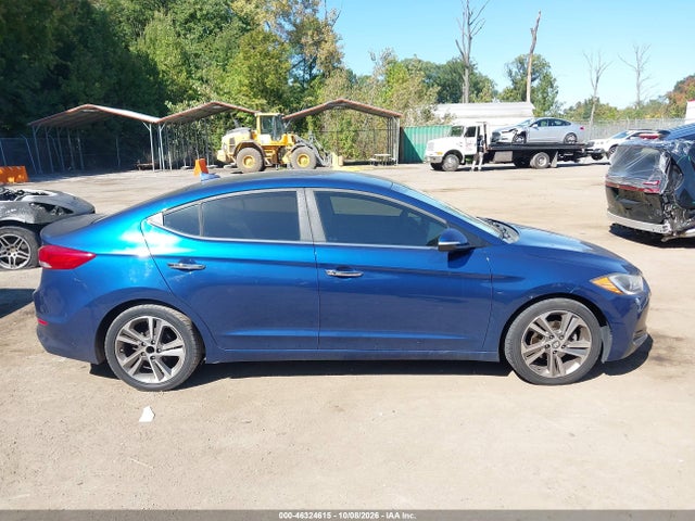 Продаж на аукціоні авто 2017 Hyundai Elantra Limited, vin: 5NPD84LF4HH061867, номер лоту: 46324615