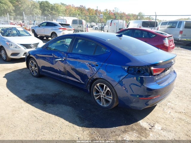 Продаж на аукціоні авто 2017 Hyundai Elantra Limited, vin: 5NPD84LF4HH061867, номер лоту: 46324615