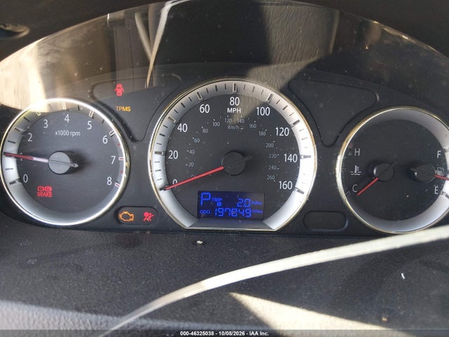 Aukcja sprzedaży 2009 Hyundai Sonata Gls, vin: 5NPET46C49H514150, numer aukcji: 46325038