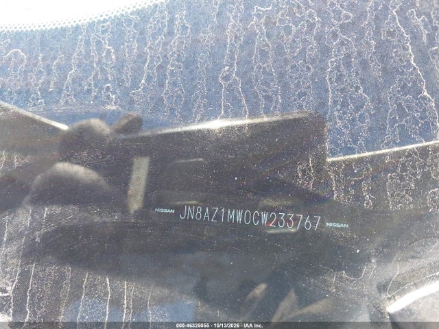 46325055 :رقم المزاد ، JN8AZ1MW0CW233767 vin ، 2012 Nissan Murano S مزاد بيع