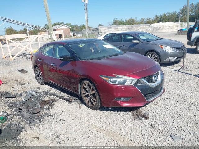 2017 Nissan Maxima 3.5 Platinum მანქანა იყიდება აუქციონზე, vin: 1N4AA6AP1HC375945, აუქციონის ნომერი: 46325158