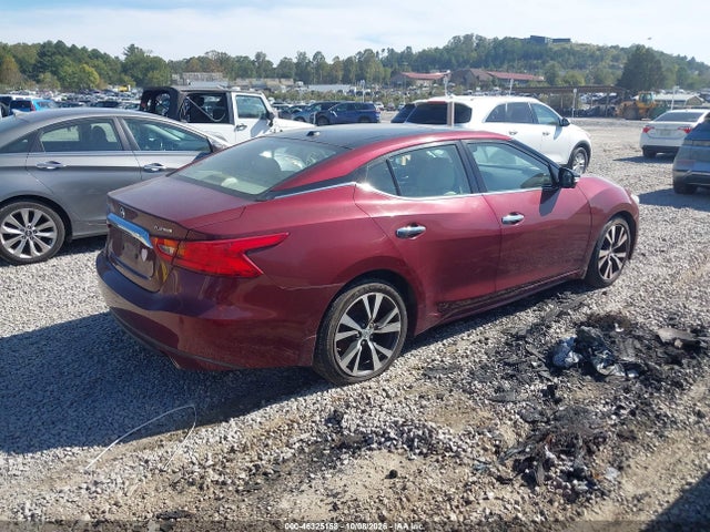 2017 Nissan Maxima 3.5 Platinum მანქანა იყიდება აუქციონზე, vin: 1N4AA6AP1HC375945, აუქციონის ნომერი: 46325158