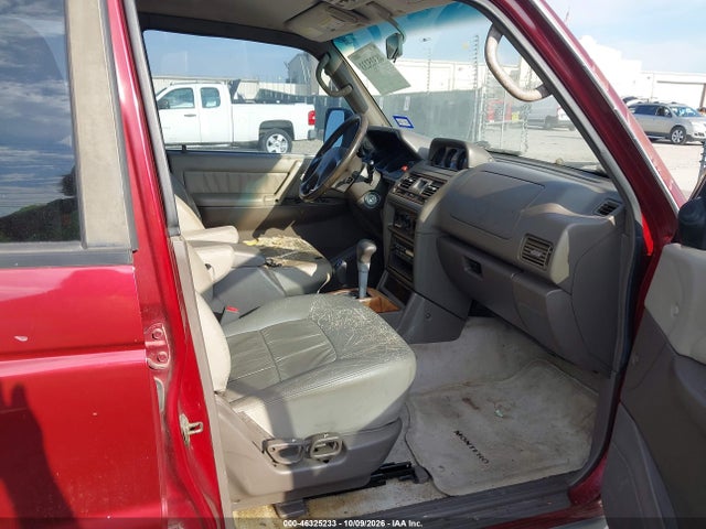 46325233 :رقم المزاد ، JA4MR51R4YJ003341 vin ، 2000 Mitsubishi Montero مزاد بيع
