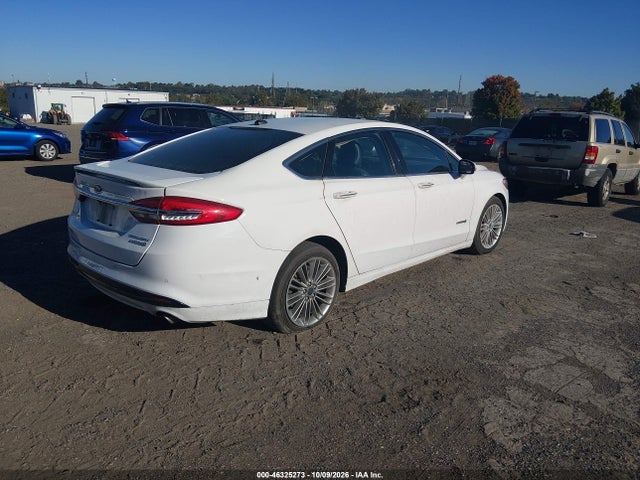 2018 Ford Fusion Hybrid Titanium მანქანა იყიდება აუქციონზე, vin: 3FA6P0RU5JR269257, აუქციონის ნომერი: 46325273