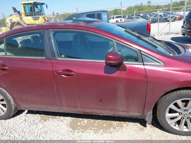 Продажа на аукционе авто 2012 Honda Civic Ex, vin: 2HGFB2F87CH539312, номер лота: 46325442